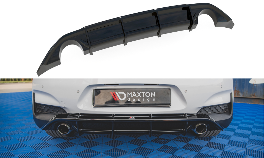 Maxton Design Rear Valance V3 Hyundai I30 N Mk3 Hatchback (2017+) - HY-I30-3-N-RS3