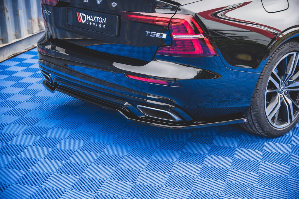 Maxton Design Central Rear Splitter Volvo S60 R-Design Mk3 (2018+) - VO-S60-3-RDESIGN-RD1