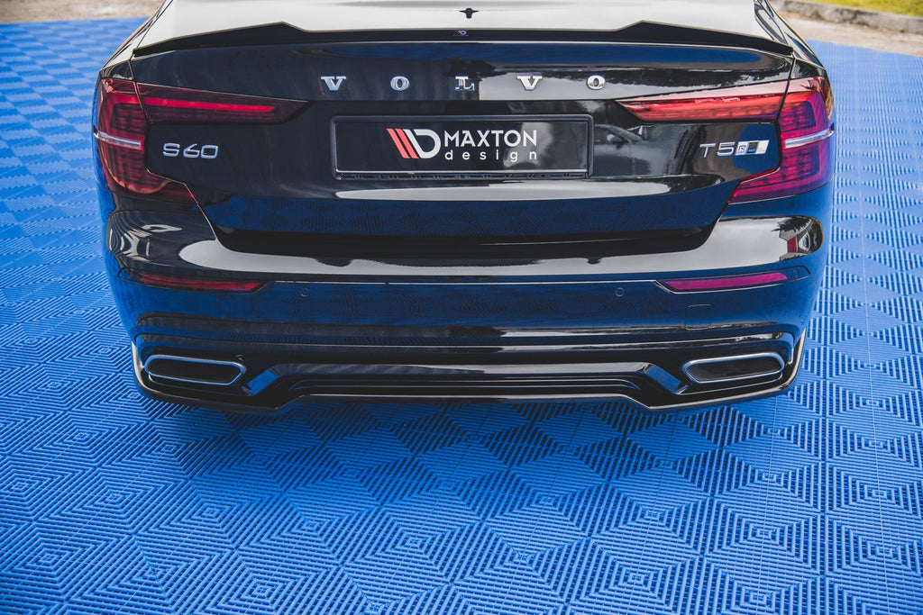 Maxton Design Central Rear Splitter Volvo S60 R-Design Mk3 (2018+) - VO-S60-3-RDESIGN-RD1