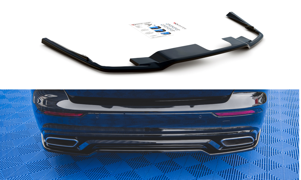 Maxton Design Central Rear Splitter Volvo S60 R-Design Mk3 (2018+) - VO-S60-3-RDESIGN-RD1