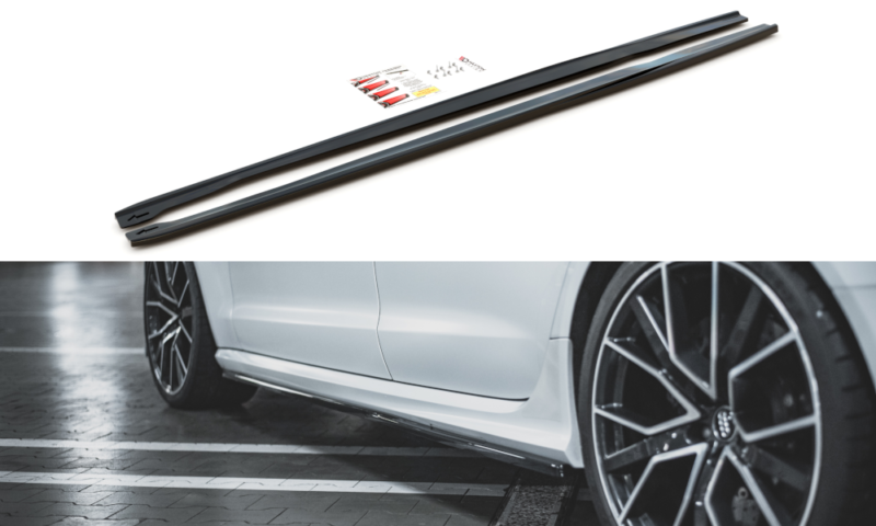 Maxton Design Side Skirts Diffusers V2 Audi RS6 C7 (2013-2017) – AU-RS6-C7-SD2