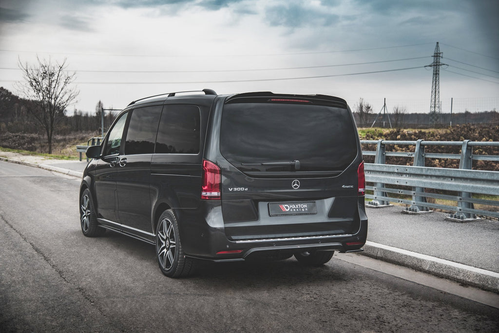 Maxton Design Rear Side Splitters V2 Mercedes-Benz V-Class AMG-Line W447 Facelift (2019+) - ME-V-447F-AMGLINE-RSD2