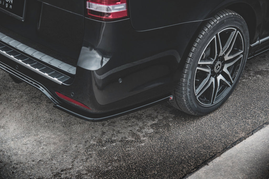 Maxton Design Rear Side Splitters V2 Mercedes-Benz V-Class AMG-Line W447 Facelift (2019+) - ME-V-447F-AMGLINE-RSD2