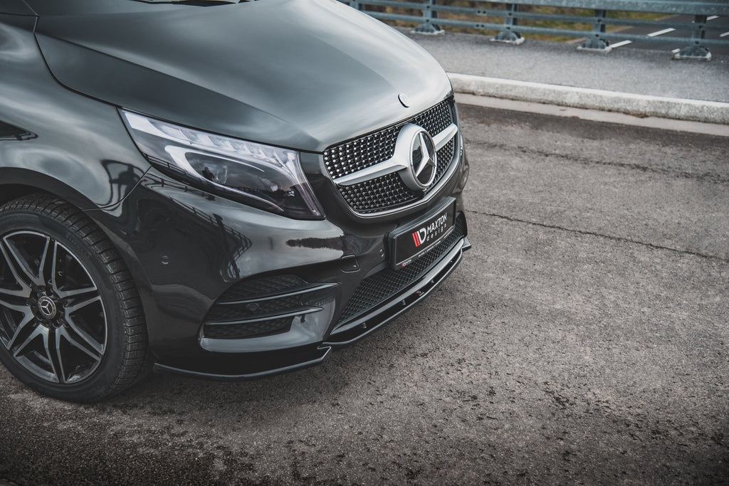 Maxton Design Front Splitter V1 Mercedes-Benz V-Class AMG-Line W447 Facelift (2019+) – ME-V-447F-AMGLINE-FD1