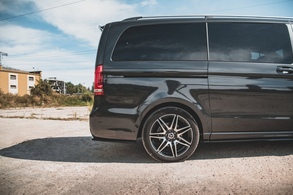 Maxton Design Rear Side Splitters V1 Mercedes-Benz V-Class AMG-Line W447 Facelift (2019+) - ME-V-447F-AMGLINE-RSD1