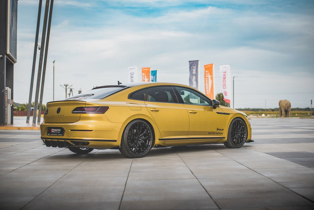 Maxton Design Rear Side Flaps VW Arteon R-Line (2017+) - VWAR1RLINECNC-RSF1