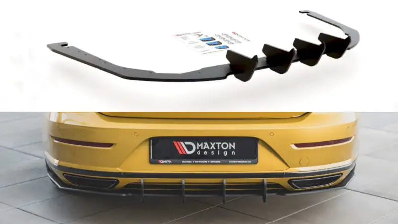 Maxton Design Rear Valance Volkswagen Arteon R-Line (2017+)- VWAR1RLINECNC-RS1