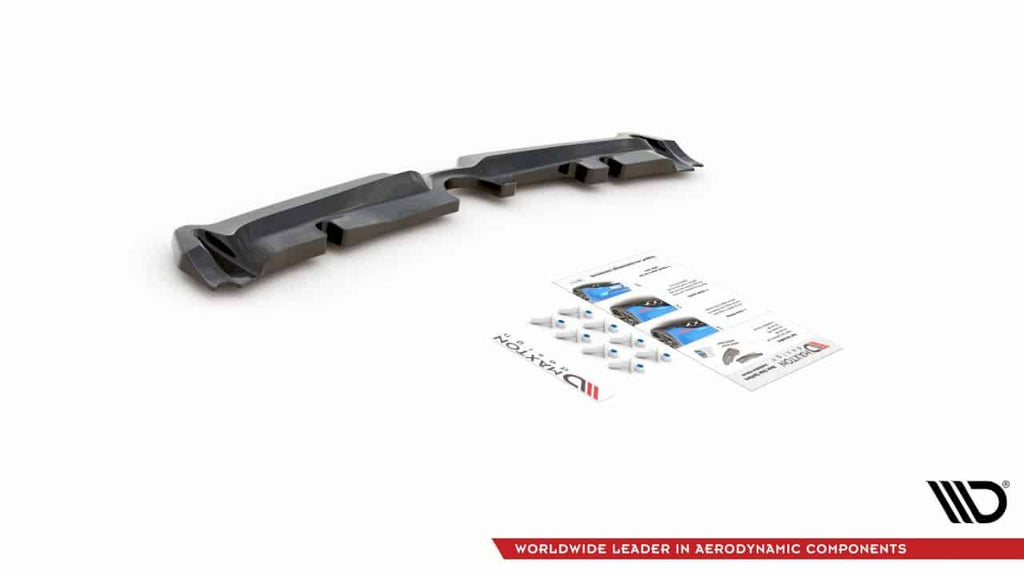 Maxton Design Central Rear Splitter Mini Countryman Mk 2 F60 JCW (2020+) - MC-CO-2-JCW-RD1