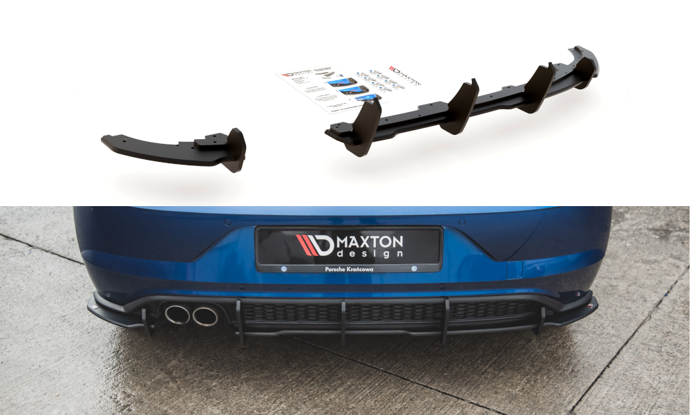 Maxton Design Maxton Racing Rear Valance VW Polo GTI Mk6 (2017+) – VWPO6GTICNC-RS3