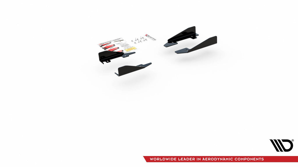 Maxton Design Side Flaps VW Polo GTI Mk6 (2017+) - VWPO6GTICNC-SF1