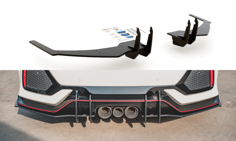 Maxton Design Maxton Racing Rear Valance V2 Honda Civic X Type R (2017+) – HOCI10TYPERCNC-RS2