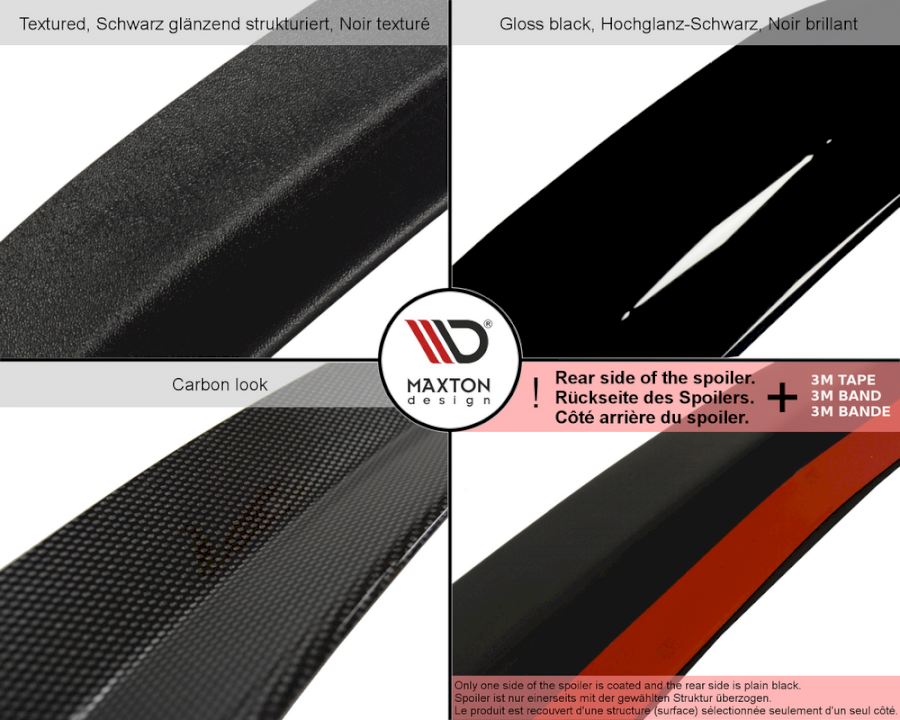 Maxton Design Spoiler Cap BMW 3 G20 (2018+) – BM-3-20-CAP1