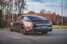 Load image into Gallery viewer, Maxton Design Central Rear Splitter (W/Vertical Bars) Mercedes AMG GT 53 4-Door Coupe (2018+) - ME-GT-4D-53-RD1+RD2