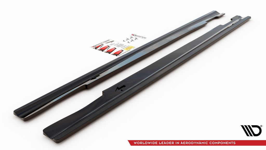 Maxton Design Side Skirts Diffusers Mercedes-Benz E63 AMG Sedan W212 Facelift (2012-2014) – ME-E-212F-AMG-SD1