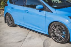 Maxton Design Racing Durability Side Skirts Diffusers (+Flaps) Ford Focus RS Mk3 (2015-2018) – FOFO3RSCNC-SD1+SRF1