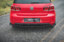 Load image into Gallery viewer, Maxton Design Racing Durability Rear Side Splitters (+Flaps) VW Golf GTI Mk6 (2008-2012) - VWGO6GTICNC+RSF1