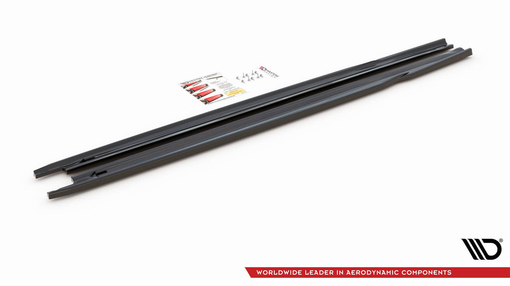 Maxton Design Side Skirts Diffusers V1 Skoda Octavia RS Mk4 (2020+) - SK-OC-4-RS-SD1