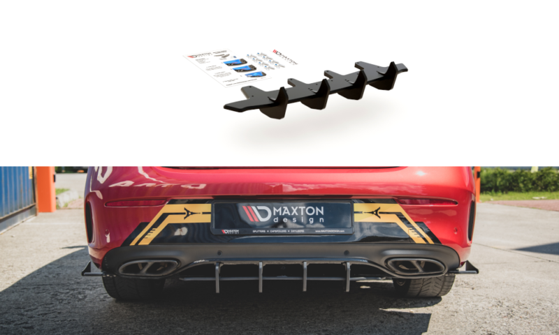 Maxton Design Racing Durability Rear Diffuser Mercedes-AMG C43 Coupe C205 (2016+) – MEC20543AMGCNC-RS1