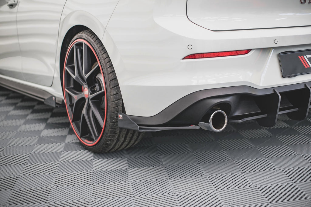 Maxton Design Rear Side Flaps VW Golf 8 GTI (2020+) - VWGO8GTICNC-RSF1