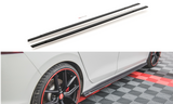 Maxton Design Racing Durability Side Skirts Diffusers VW Golf 8 GTI/GTI Clubsport (2020+) – VWGO8GTICNC-SD1