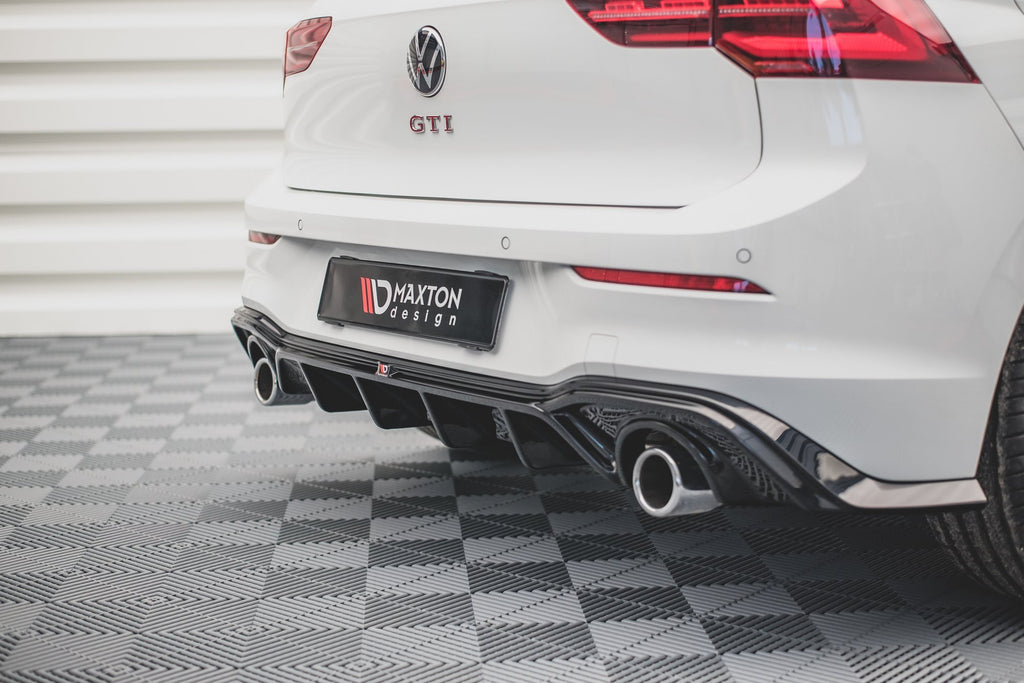 Maxton Design Rear Valance V2 VW Golf 8 GTI (2020+) - VW-GO-8-GTI-RS2