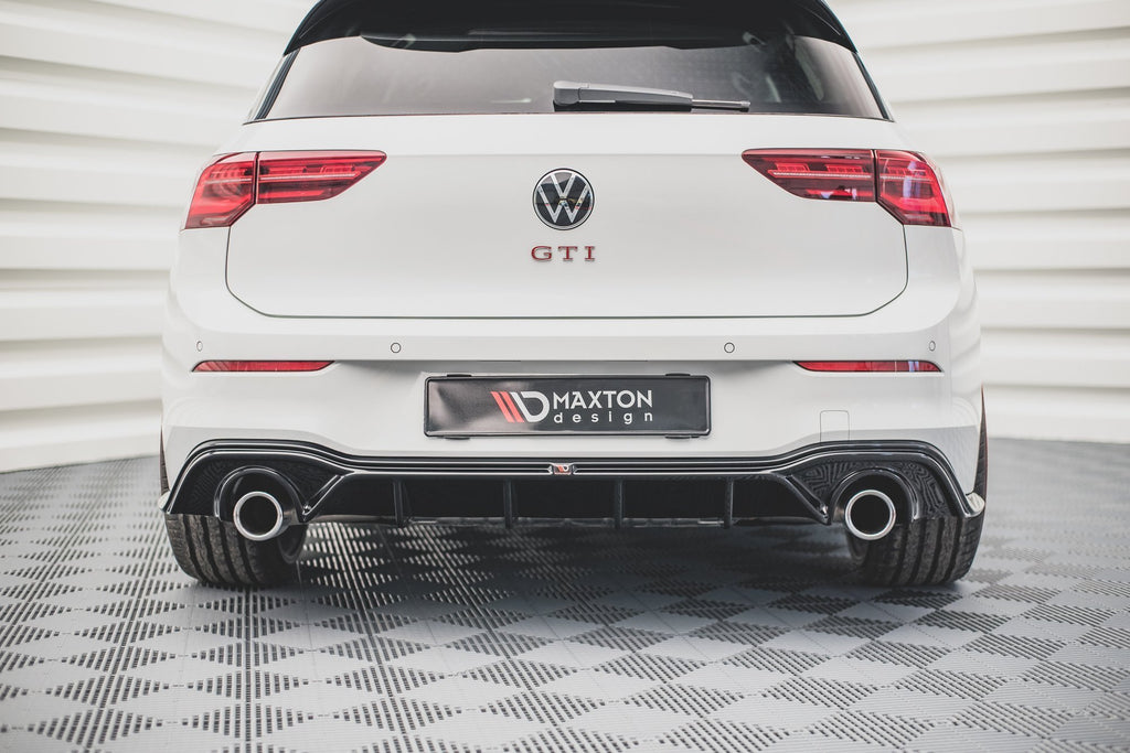 Maxton Design Rear Valance V2 VW Golf 8 GTI (2020+) - VW-GO-8-GTI-RS2