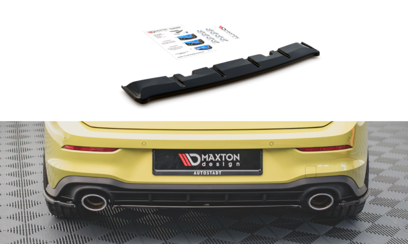 Maxton Design Central Rear Splitter VW Golf 8 GTI Clubsport (2020+) – VW-GO-8-GTI-CS-RD1