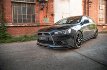 Load image into Gallery viewer, Maxton Design Front Splitter Mitsubishi Lancer Sportback Mk8 (2007-2016) – MI-LA-8-FD1