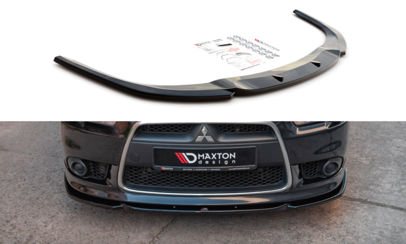 Maxton Design Front Splitter Mitsubishi Lancer Sportback Mk8 (2007-2016) – MI-LA-8-FD1