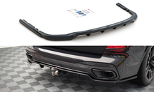 Load image into Gallery viewer, Maxton Design Central Rear Splitter (Vertical Bars) BMW X7 G07 (2018+) - BM-X7-07-M-RD1+RD2