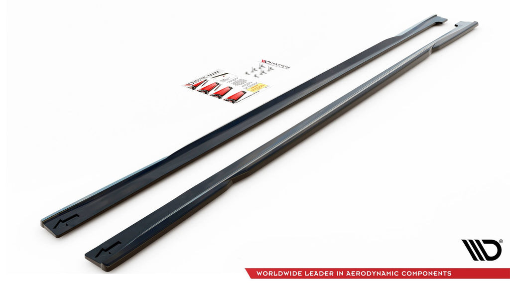 Maxton Design Side Skirts Diffusers Audi A7 C8 (2018+) - AU-A7-C8-SD1