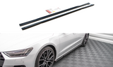 Maxton Design Side Skirts Diffusers Audi A7 C8 (2018+) - AU-A7-C8-SD1