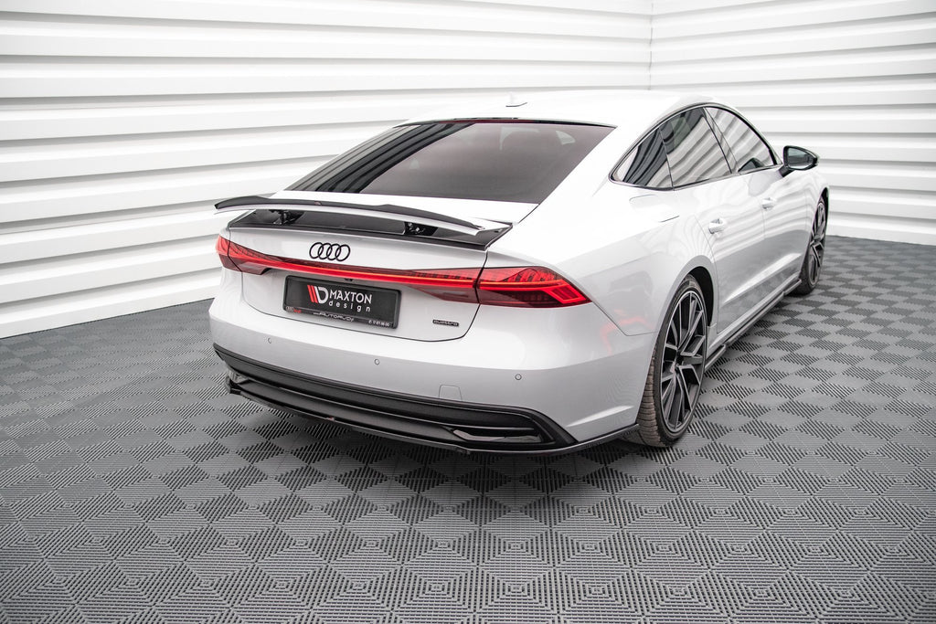 Maxton Design Central Rear Splitter Audi A7 C8 (2018+) - AU-A7-C8-RD1