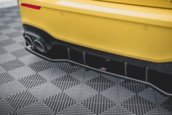 Maxton Design Central Rear Splitter (+Flaps) Mercedes AMG A45 S (2019+) – ME-A-177-45-RD1+RD2+RSF