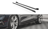 Maxton Design Street Pro Side Skirts Diffusers (+Flaps) Seat Leon FR Mk4 (2020+) - SELE4FRCNC-SD1+SRF1