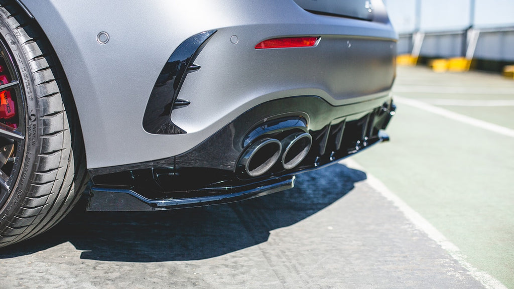 Maxton Design Rear Side Splitters Mercedes AMG A45 S W177 (2019+) - ME-A-177-45-RSD1