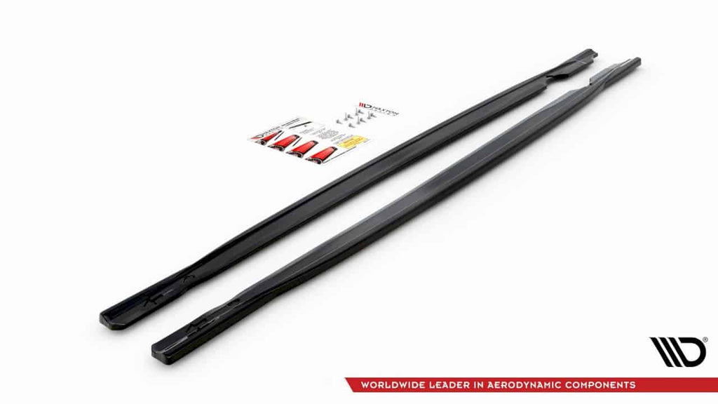 Maxton Design Side Skirt Diffusers VW Golf R Mk 8 (2020-) - VW-GO-8-R-SD1