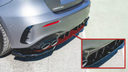 Maxton Design Central Rear Splitter (+Flaps) Mercedes AMG A45 S (2019+) – ME-A-177-45-RD1+RD2+RSF