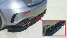 Load image into Gallery viewer, Maxton Design Central Rear Splitter (+Flaps) Mercedes AMG A45 S (2019+) – ME-A-177-45-RD1+RD2+RSF