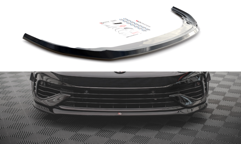 Maxton Design Front Splitter V.5 VW Golf R Mk8 (2020+) – VW-GO-8-R-FD5