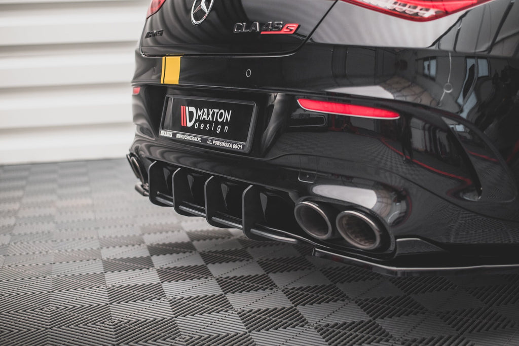 Maxton Design Street Pro Rear Diffuser Mercedes-AMG CLA 35/45 C118 (2019+) – MECLA118AMGCNC-RS1