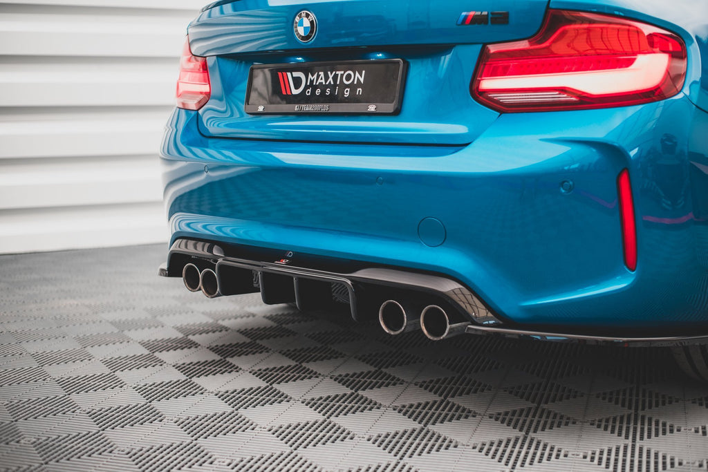 Maxton Design Rear Valance BMW M2 F87 (2016-2020) - BM-2-87-M-RS1