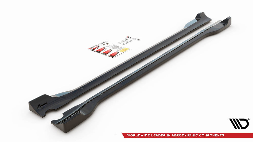 Maxton Design Side Skirts Diffusers Ford Escape Mk3 (2012-2019) - FO-ES-3-SD1