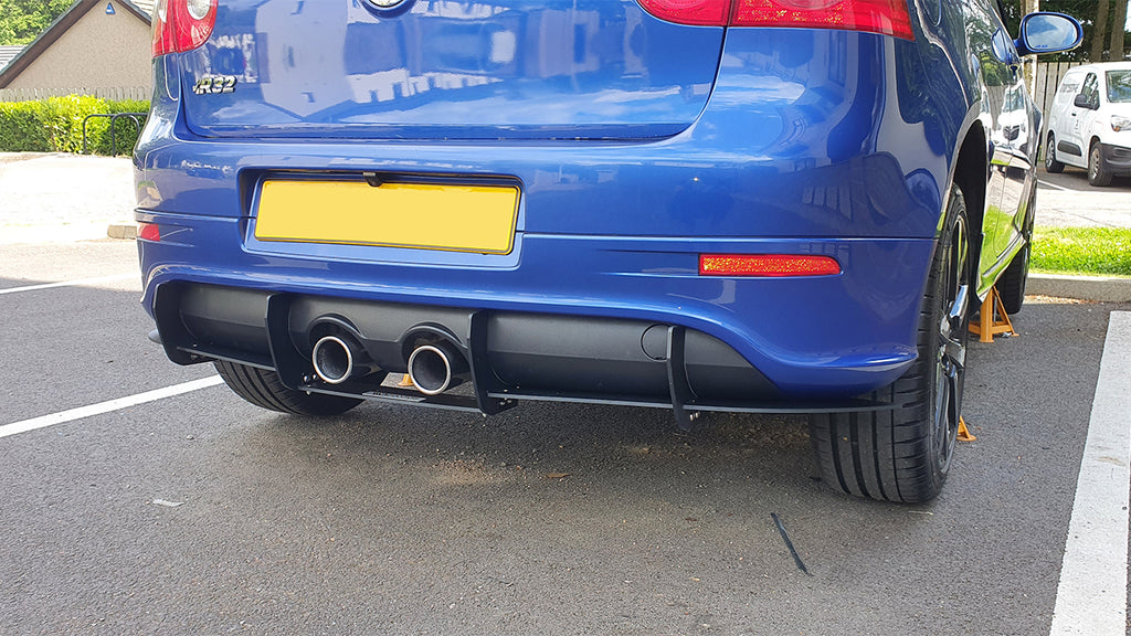 Maxton Design Rear Diffuser Volkswagen Golf Mk 5 R32 - VW-GO-5-R32-CNC-RS1A