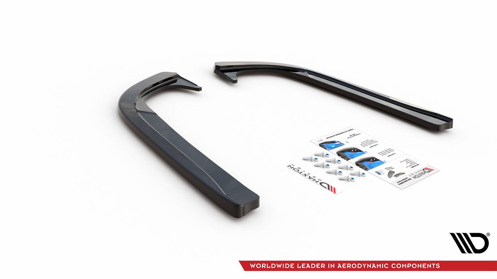 Maxton Design Rear Side Splitters Skoda Octavia Mk3 Facelift (2016-2020) - SK-OC-3F-RSD1