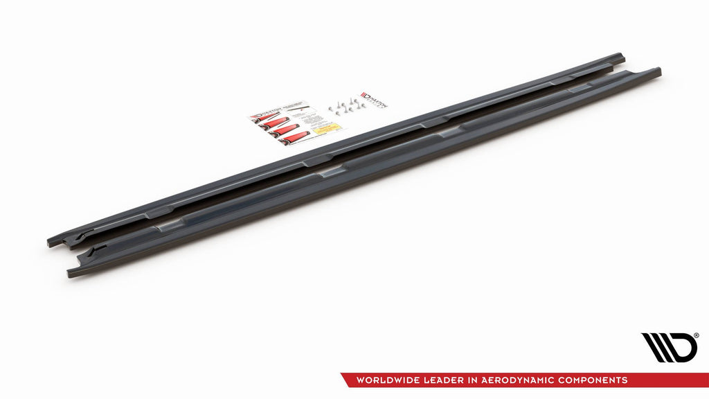 Maxton Design Side Skirts Diffusers Skoda Octavia Mk3 Facelift (2016-2020) - SK-OC-3F-SD1