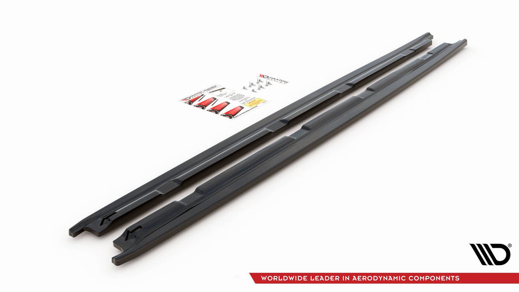 Maxton Design Side Skirts Diffusers Skoda Octavia Mk3 Facelift (2016-2020) - SK-OC-3F-SD1