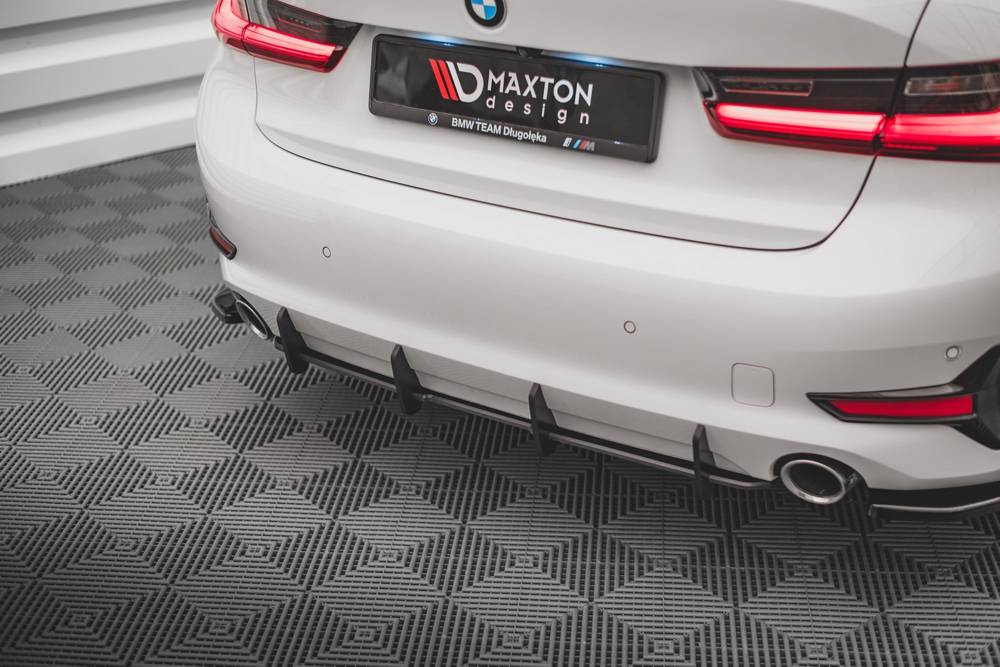 Maxton Design Street Pro Rear Diffuser BMW 3 G20/G21 (2018+) - BM320CNC-RS1