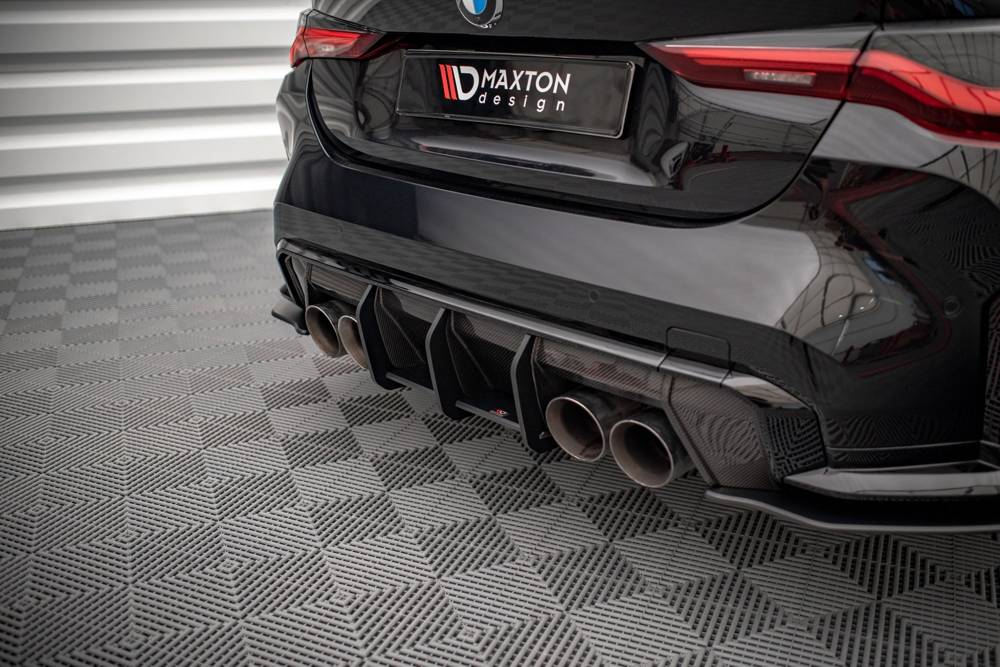 Maxton Design Street Pro Rear Diffuser BMW M4 G82 (2021+) - BM4G82MCNC-RS1