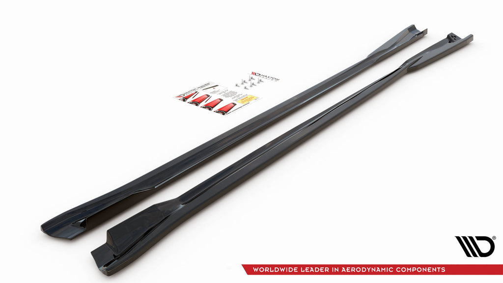 Maxton Design Side Skirts Diffusers VW Arteon R-Line Facelift (2020+) - VW-AR-1F-RLINE-SD1